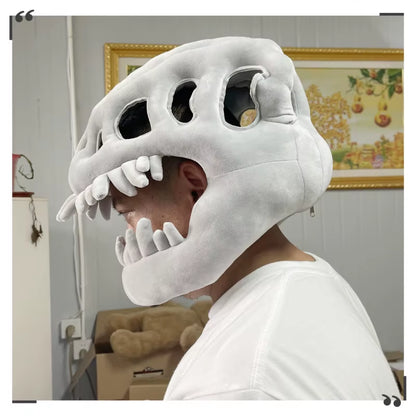 Hot Dinosaur Skeleton Cos Props Children Adult Cute Wearable Mask Halloween Party Carnival Cosplay Costumes Funny Headwear