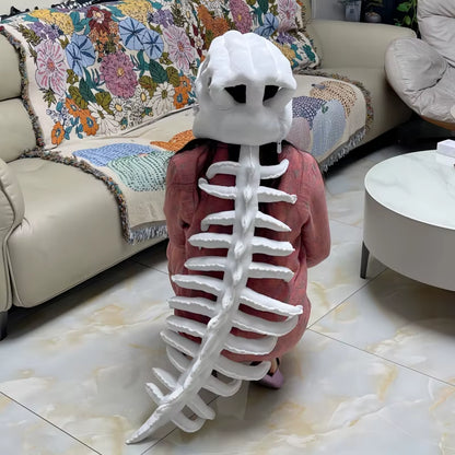 Hot Dinosaur Skeleton Cos Props Children Adult Cute Wearable Mask Halloween Party Carnival Cosplay Costumes Funny Headwear