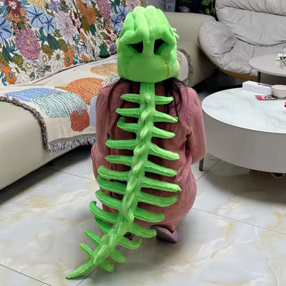 Hot Dinosaur Skeleton Cos Props Children Adult Cute Wearable Mask Halloween Party Carnival Cosplay Costumes Funny Headwear